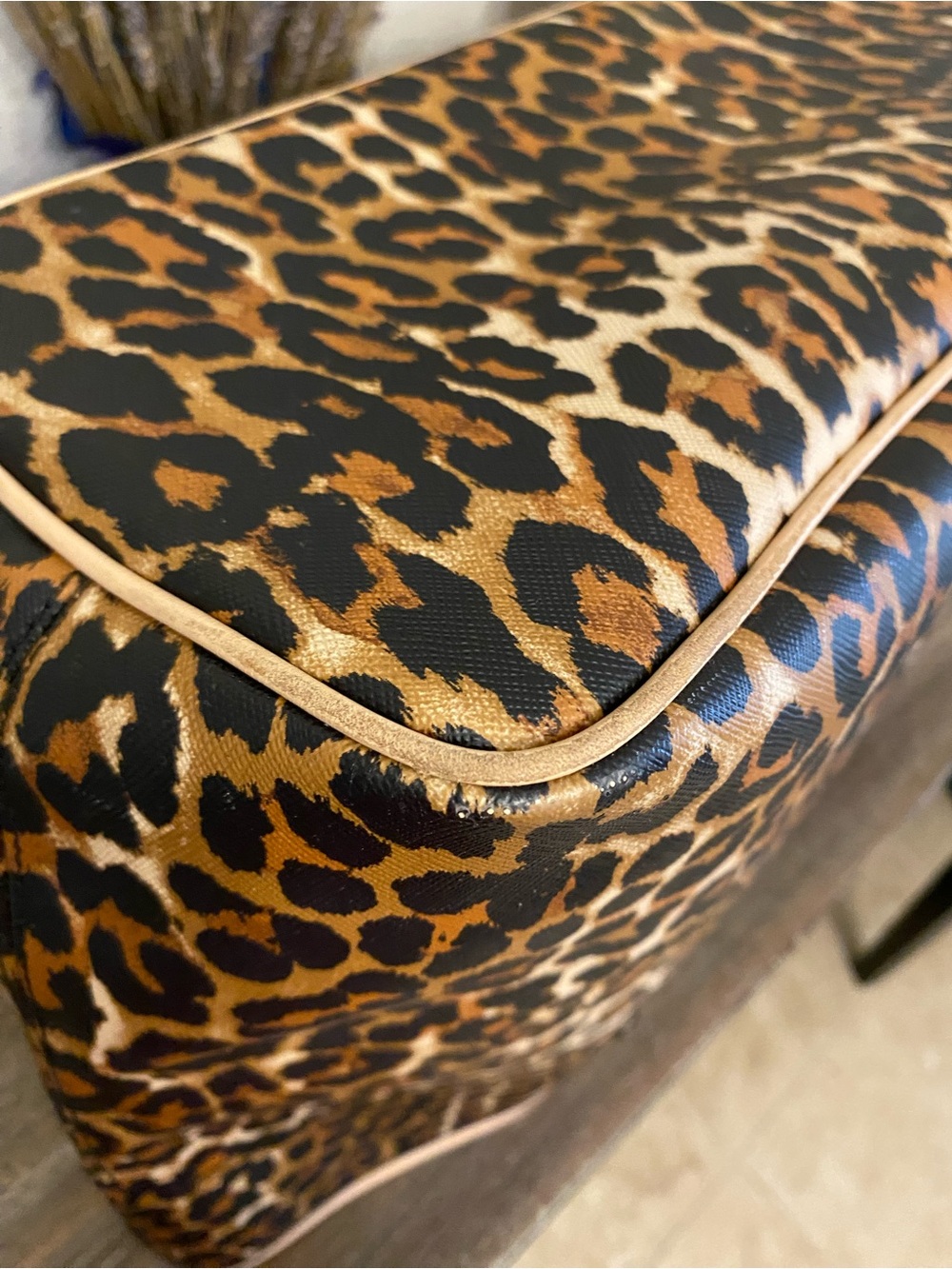 Coach Metro Ocelot leopard print coated canvas tote - Picture 7 of 16